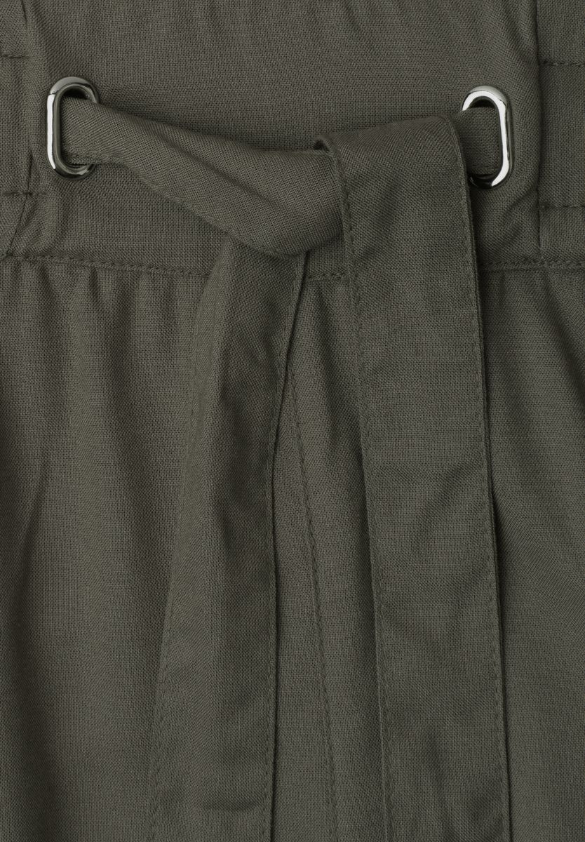 Mid Waist Shorts im Loose Fit