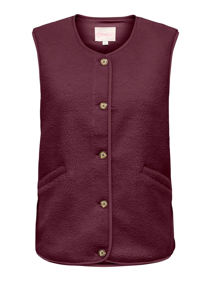 ONLBABY TEDDY VEST PNT