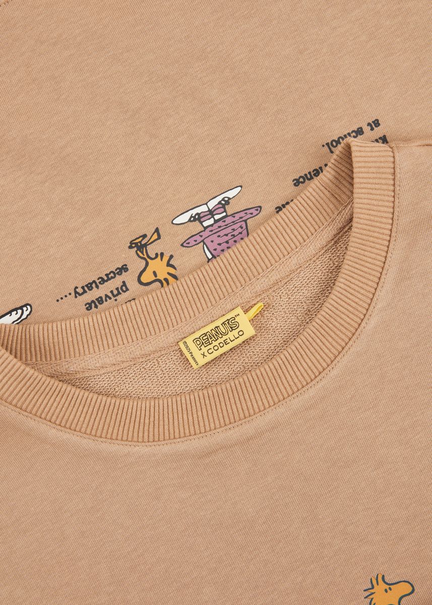 Sweatshirt mit Peanuts-Charakteren