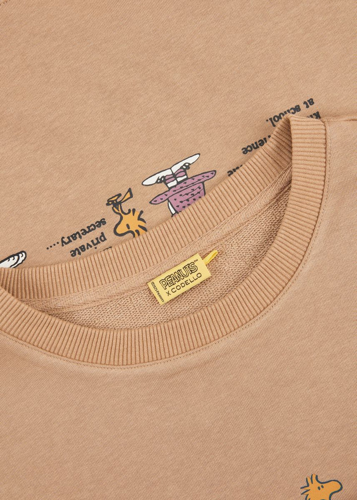 Sweatshirt mit Peanuts-Charakteren