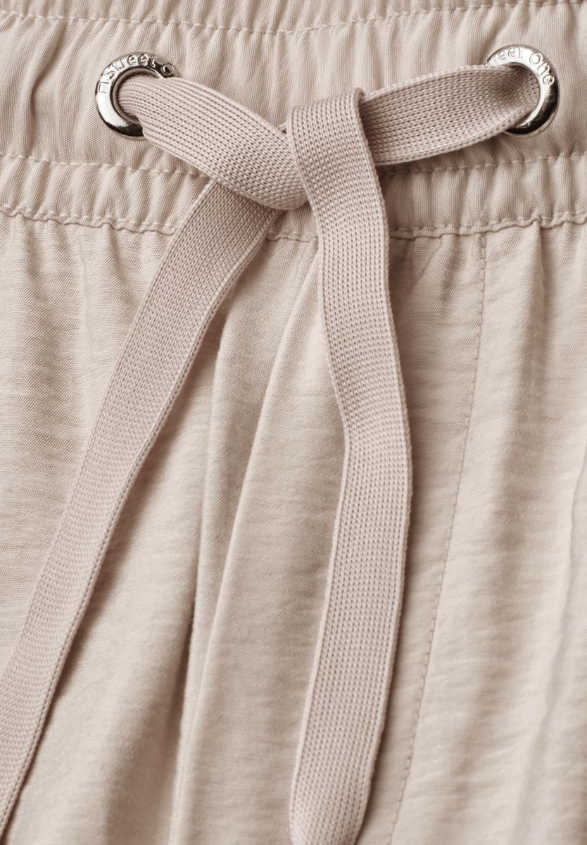 High Waist Wide Leg Hose im Loose Fit