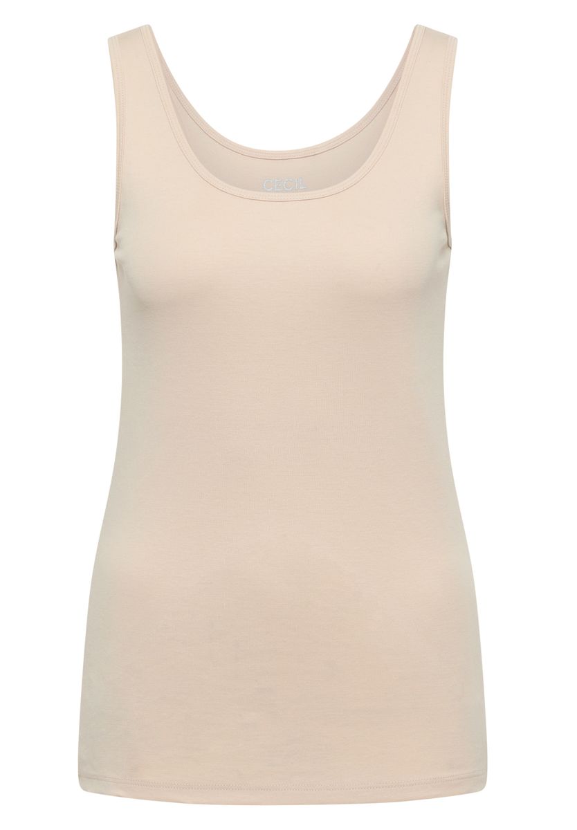 Basic Top aus reiner Baumwolle