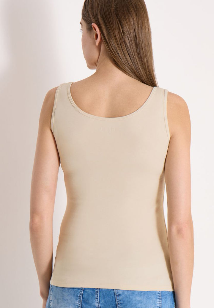 Basic Top aus reiner Baumwolle