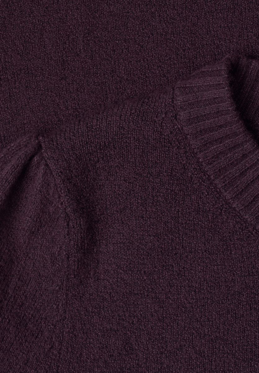 Kurzarm Pullover mit Rundhals