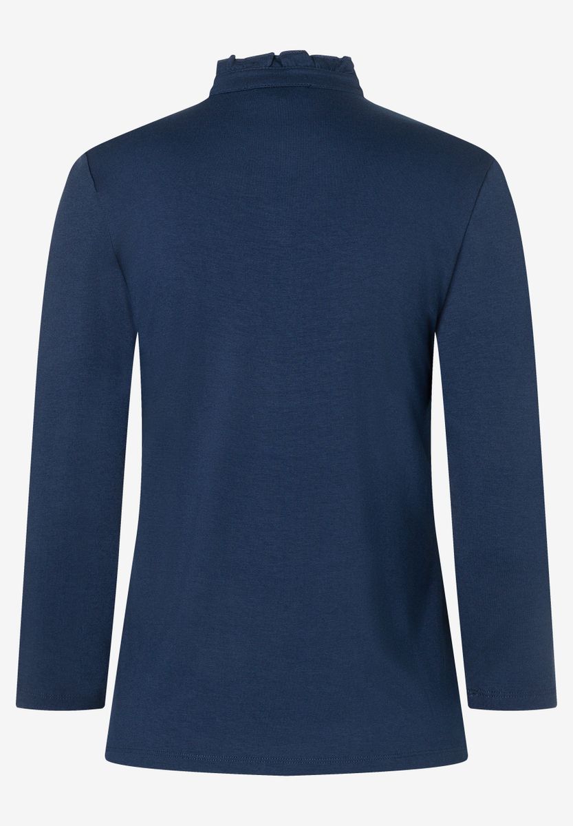 T-Shirt mit Knopfleiste