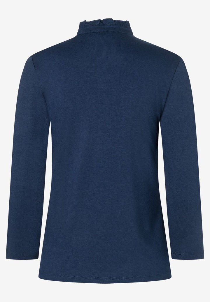 T-Shirt mit Knopfleiste