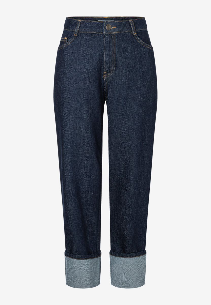 Jeans mit Aufschlag