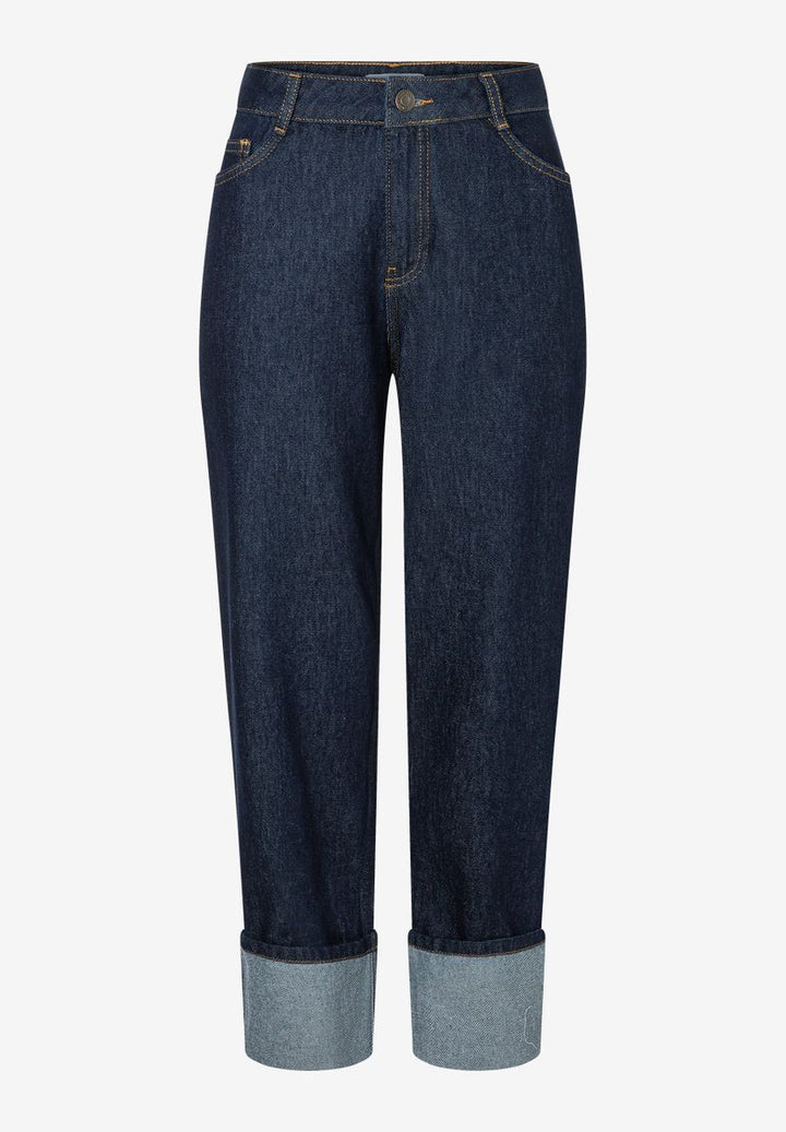 Jeans mit Aufschlag
