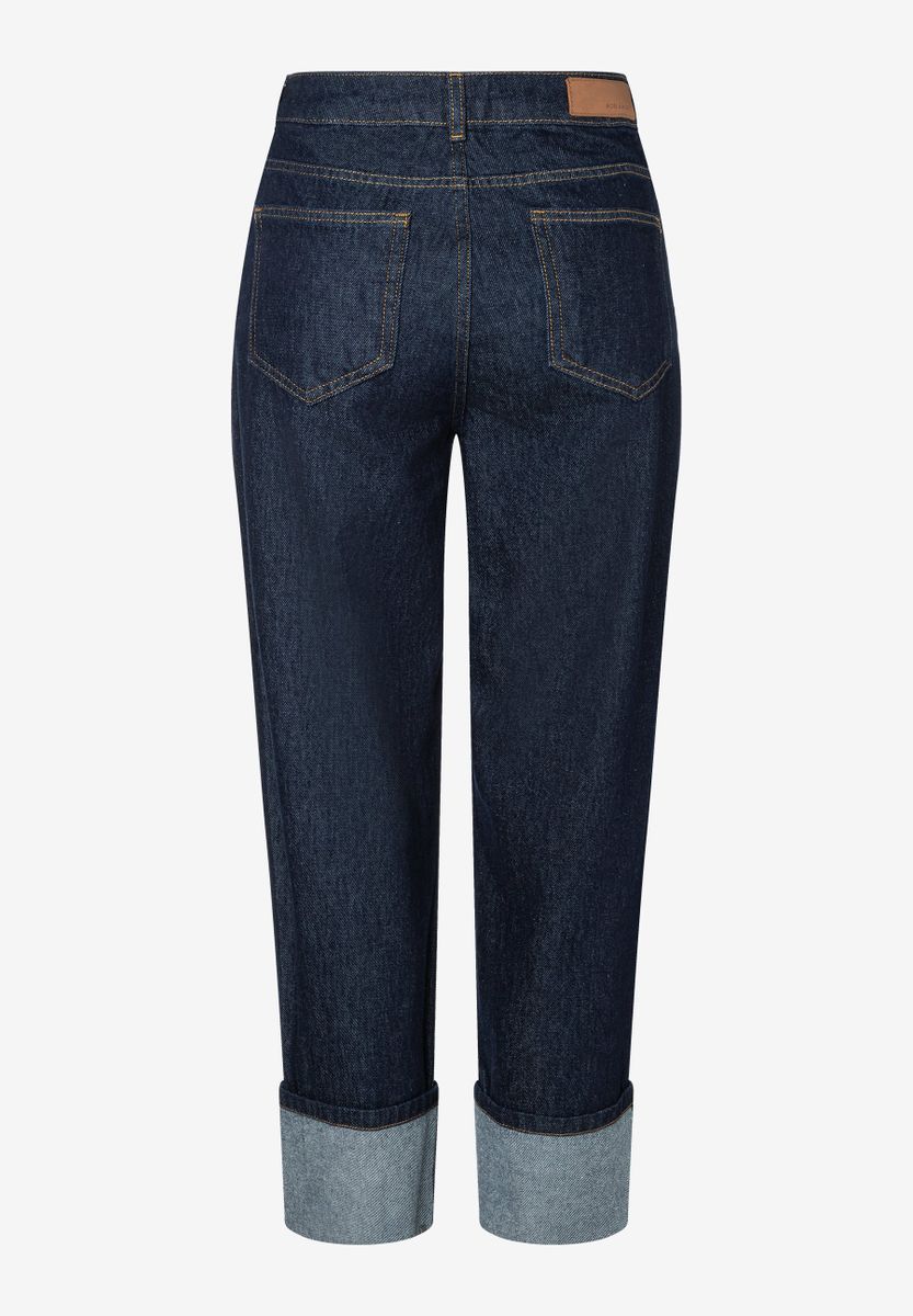 Jeans mit Aufschlag