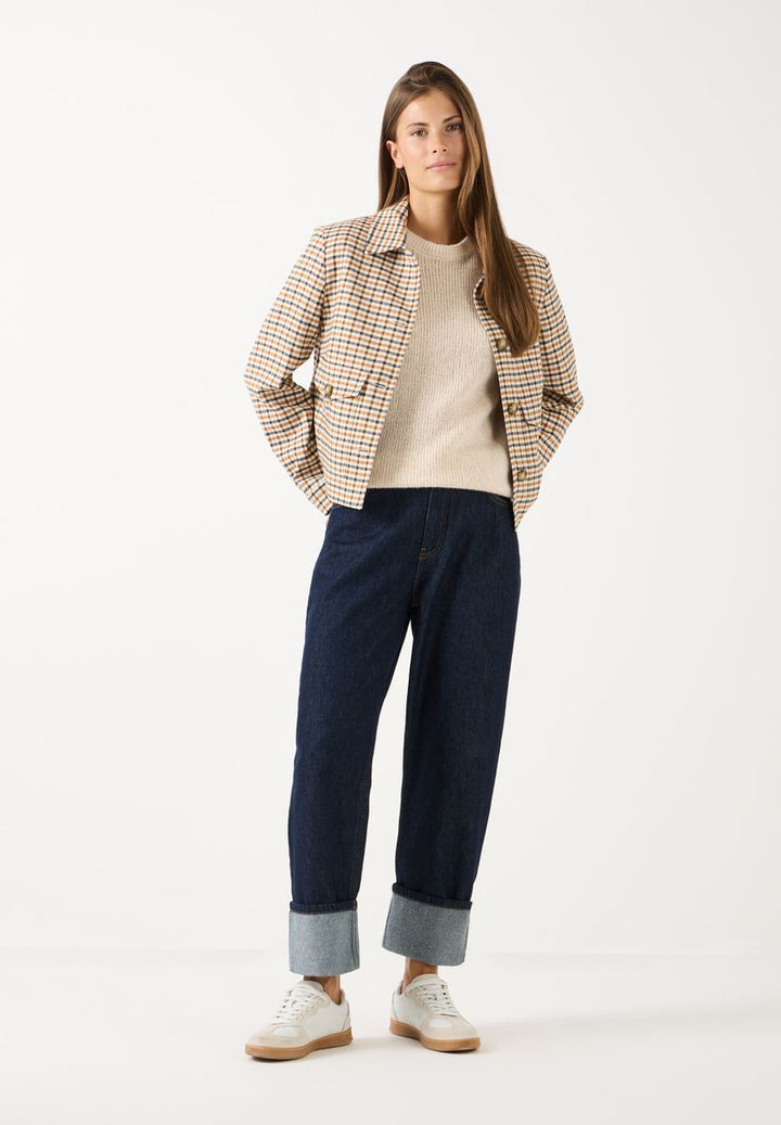 Jeans mit Aufschlag