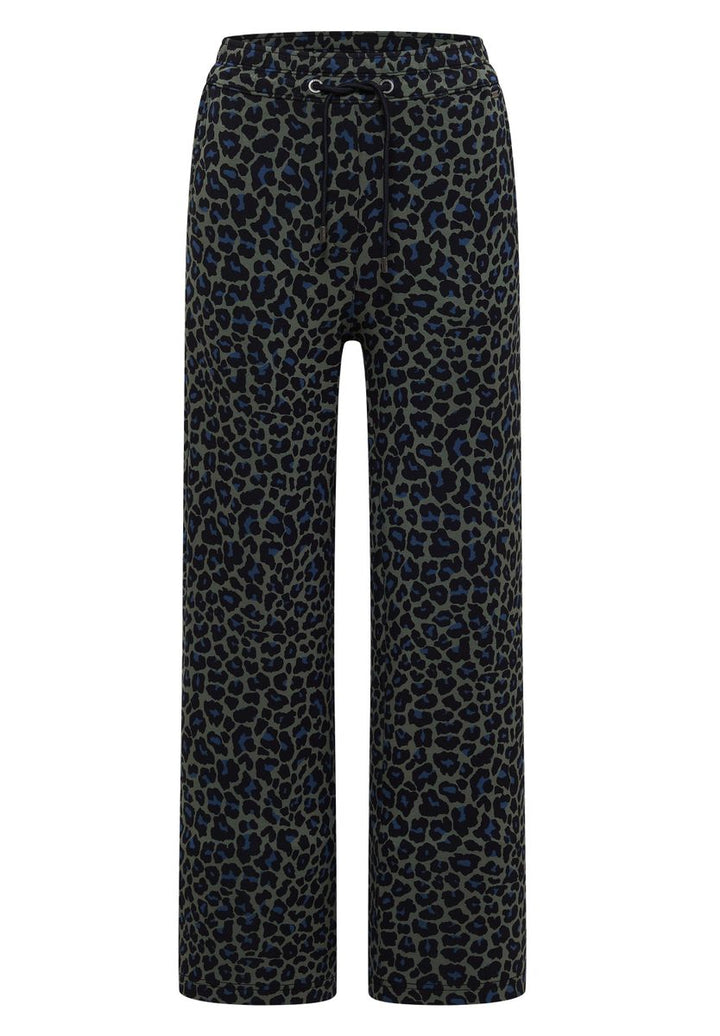 Wide Leg Hose in Silk-Touch-Qualität