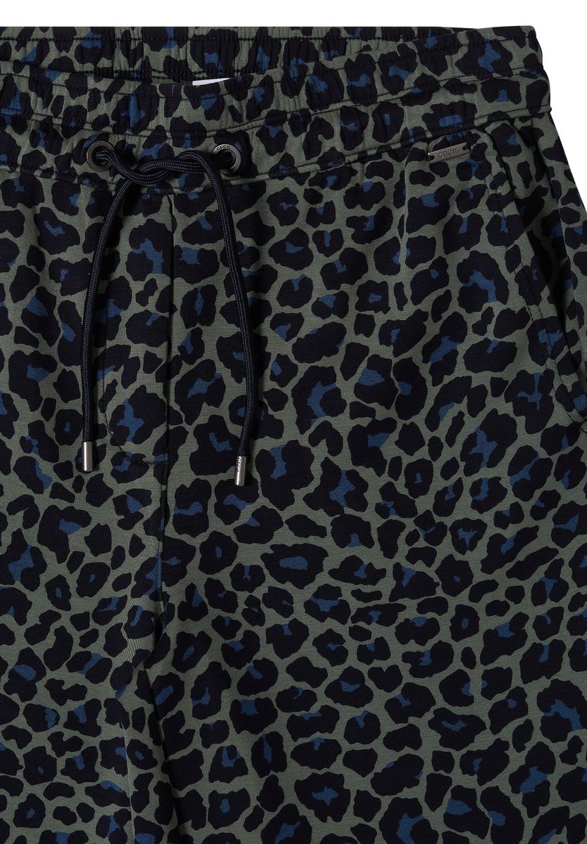 Wide Leg Hose in Silk-Touch-Qualität