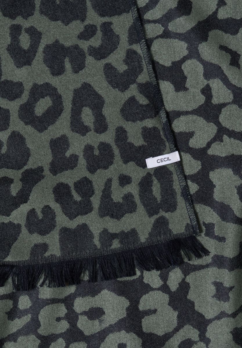 Cape mit Leo-Muster