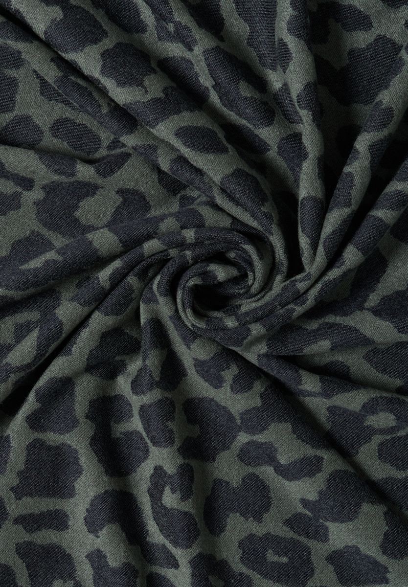 Cape mit Leo-Muster