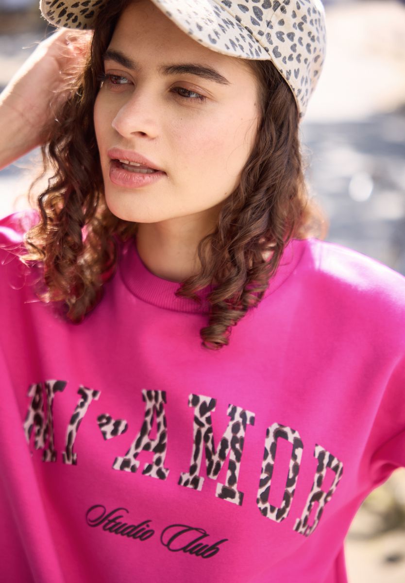 Crewneck Sweatshirt im Loose Fit