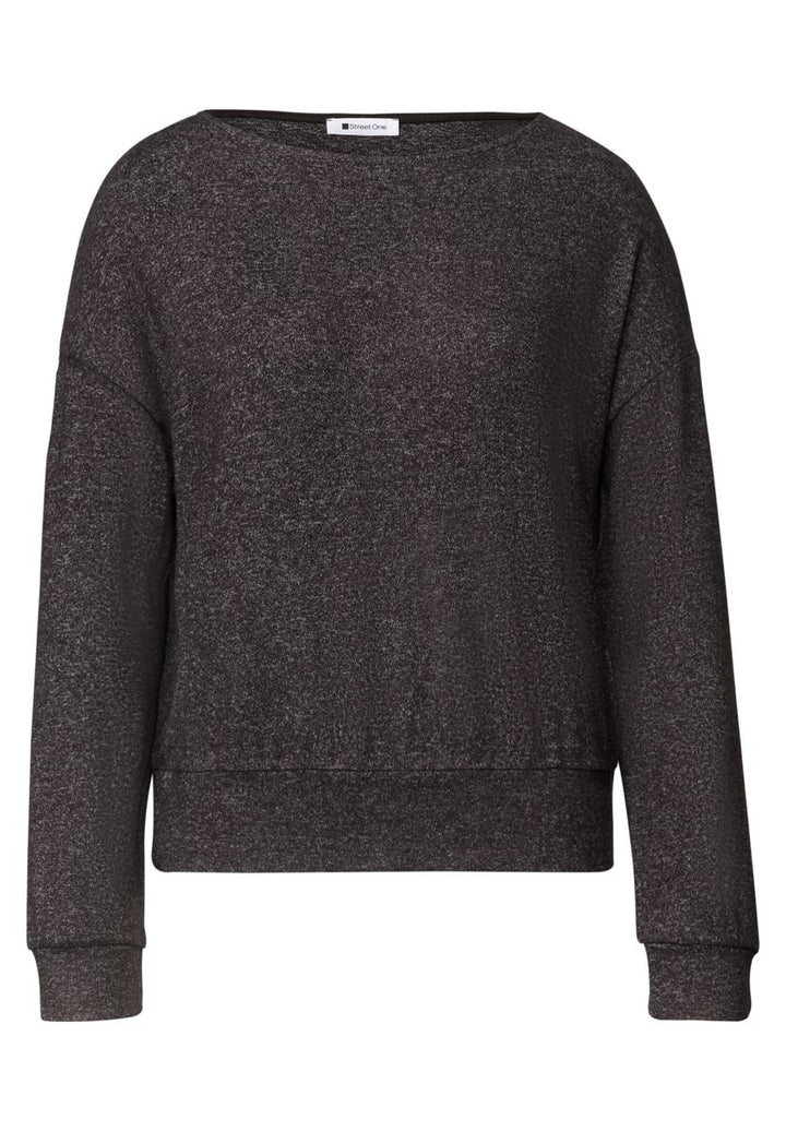 Langarm Shirt mit Elastikbund
