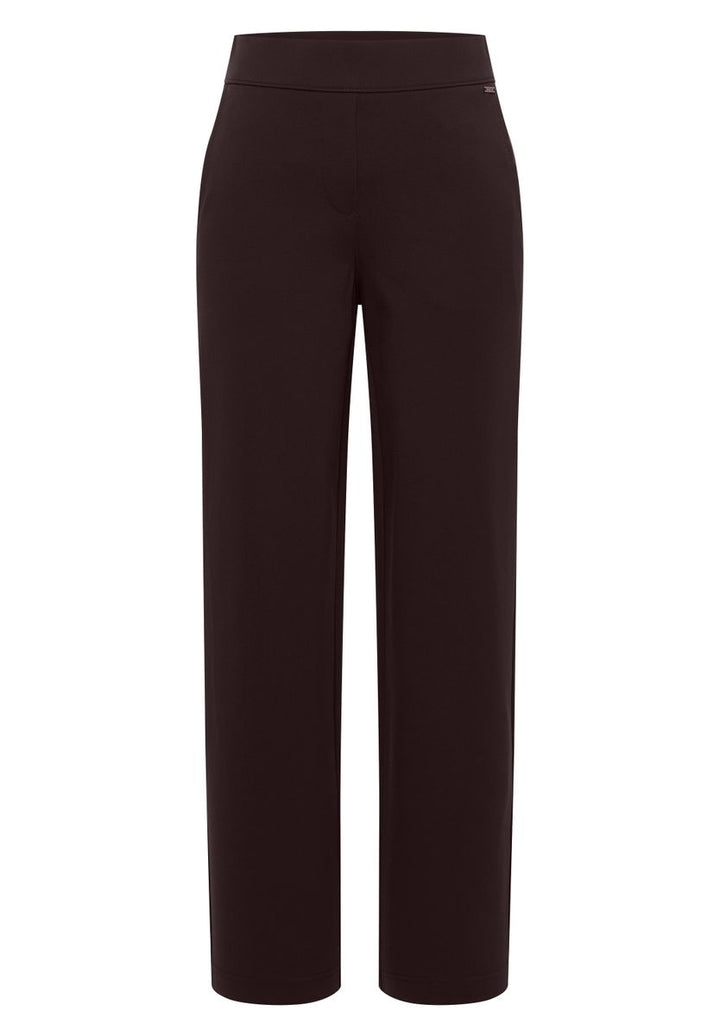 High Waist Straight Leg Hose im Loose Fit