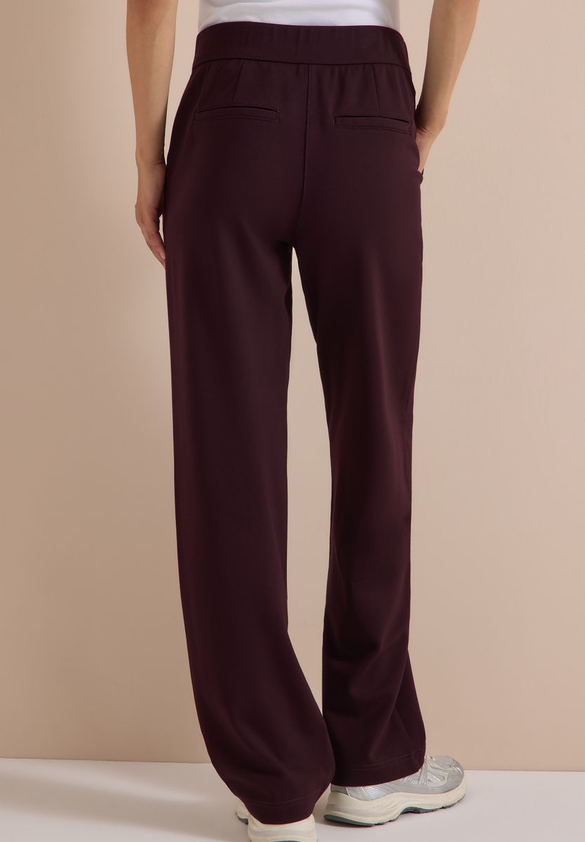 High Waist Straight Leg Hose im Loose Fit
