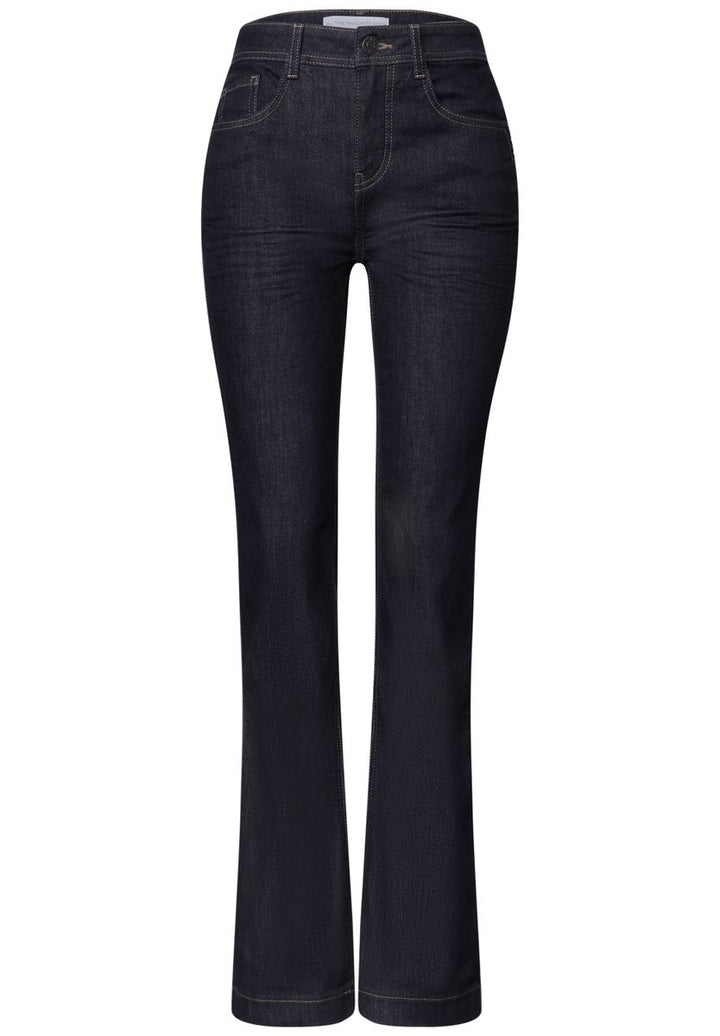 High Waist Bootcut Jeans im Slim Fit