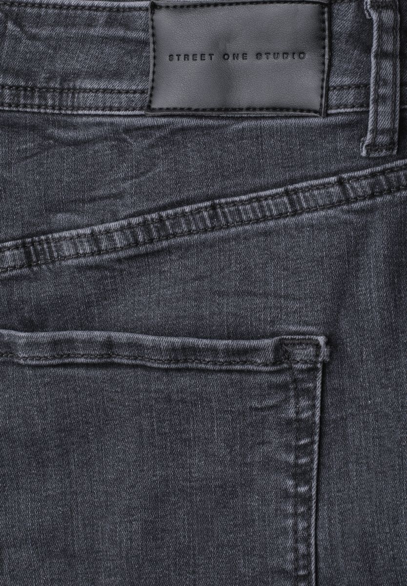 High Waist Barrel Leg Jeans im Loose Fit