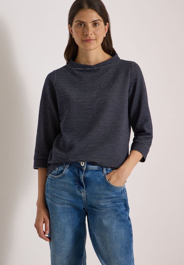 Ottoman Shirt im Two-Tone-Look
