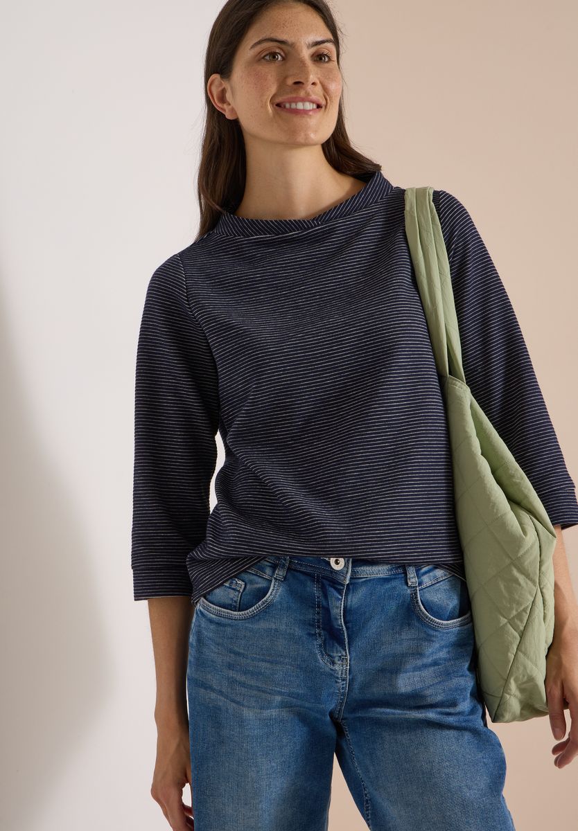 Ottoman Shirt im Two-Tone-Look