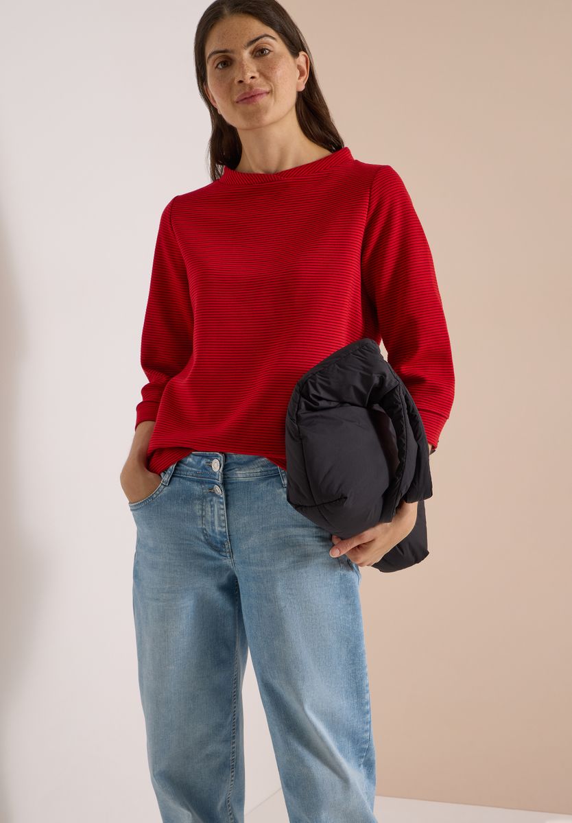 Ottoman Shirt im Two-Tone-Look