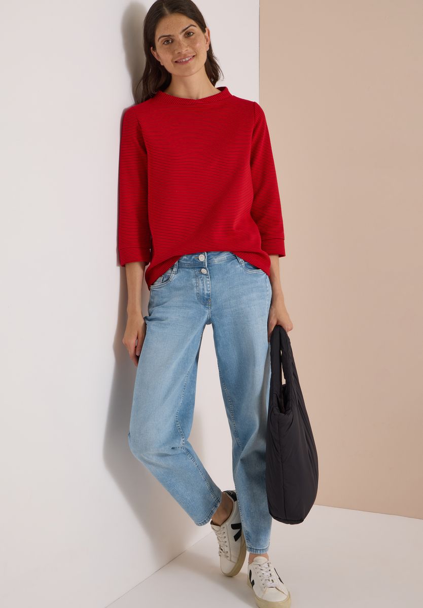 Ottoman Shirt im Two-Tone-Look