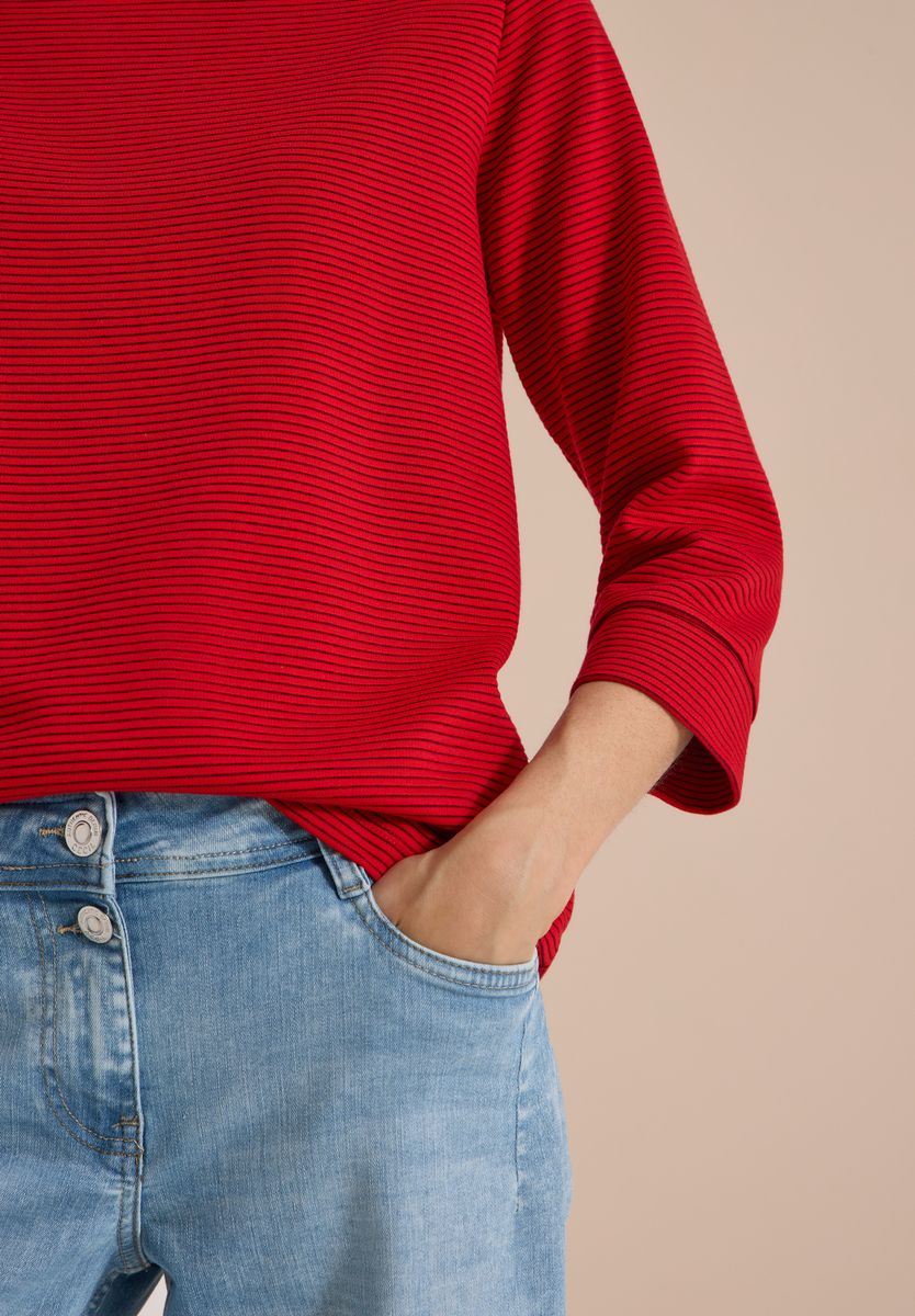 Ottoman Shirt im Two-Tone-Look