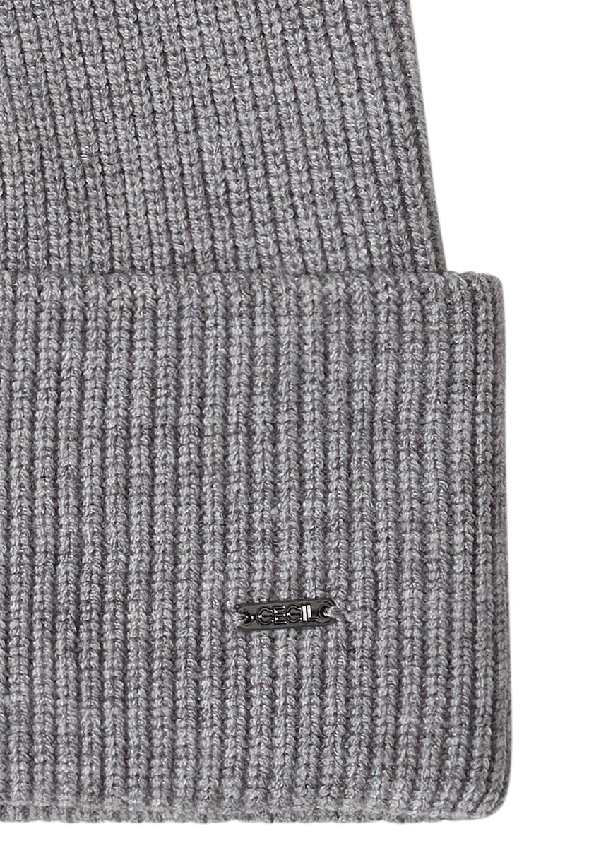 Beanie in Unifarbe