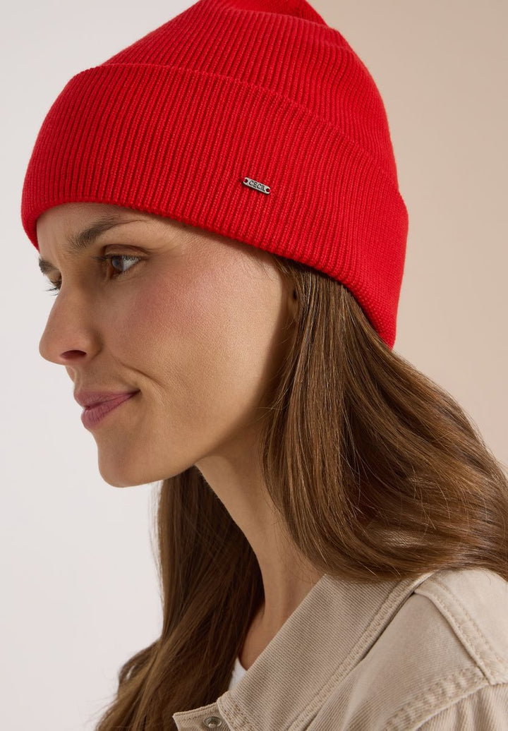 Beanie in Unifarbe