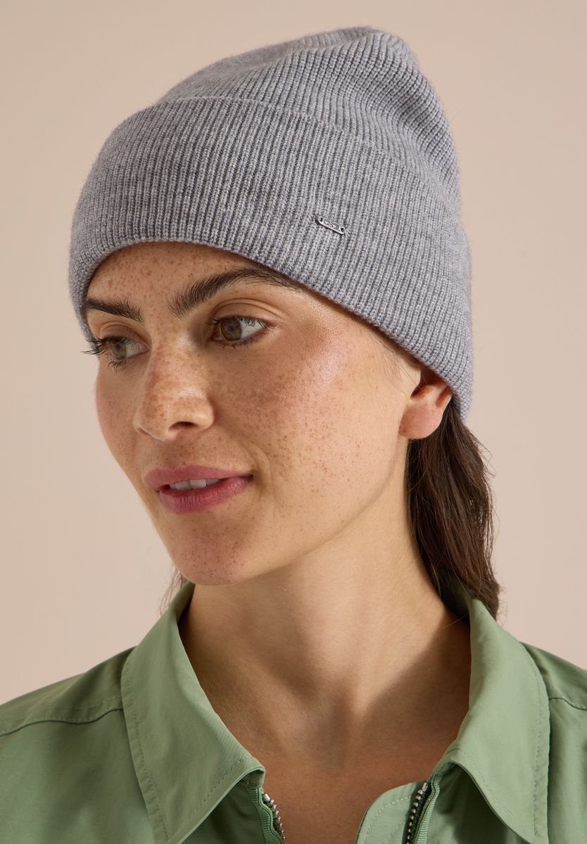 Beanie in Unifarbe