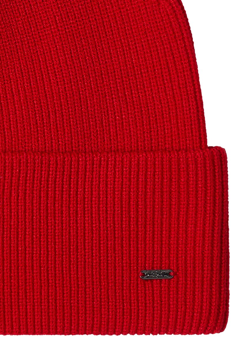 Beanie in Unifarbe