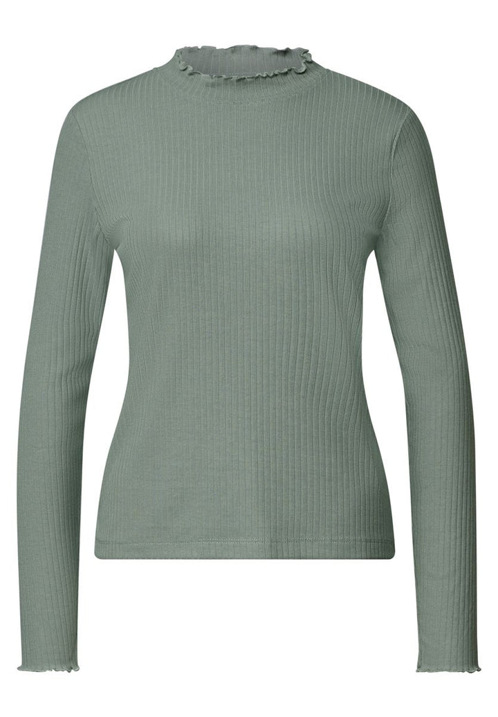 Langarm Shirt mit Turtle Neck
