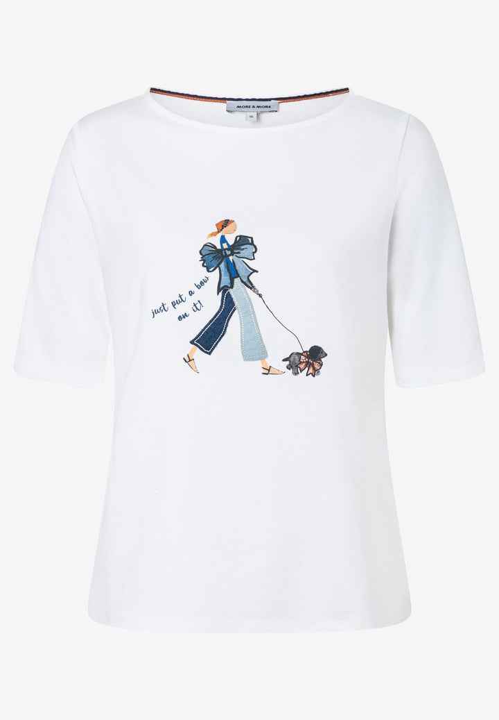 T-Shirt mit Frontprint
