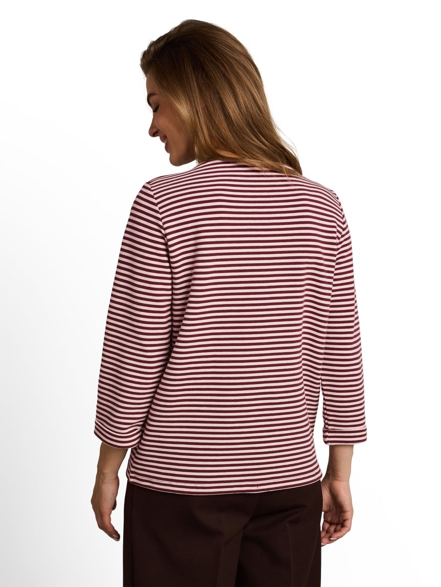 Langarmshirt mit Knopf-Details