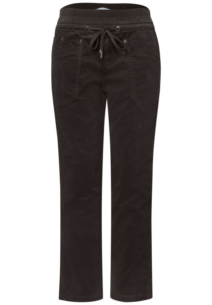 Slim Leg Cordhose im Loose Fit