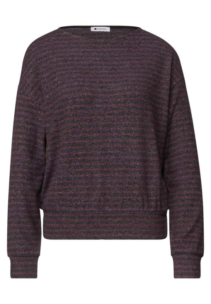Langarm Shirt mit Elastikbund