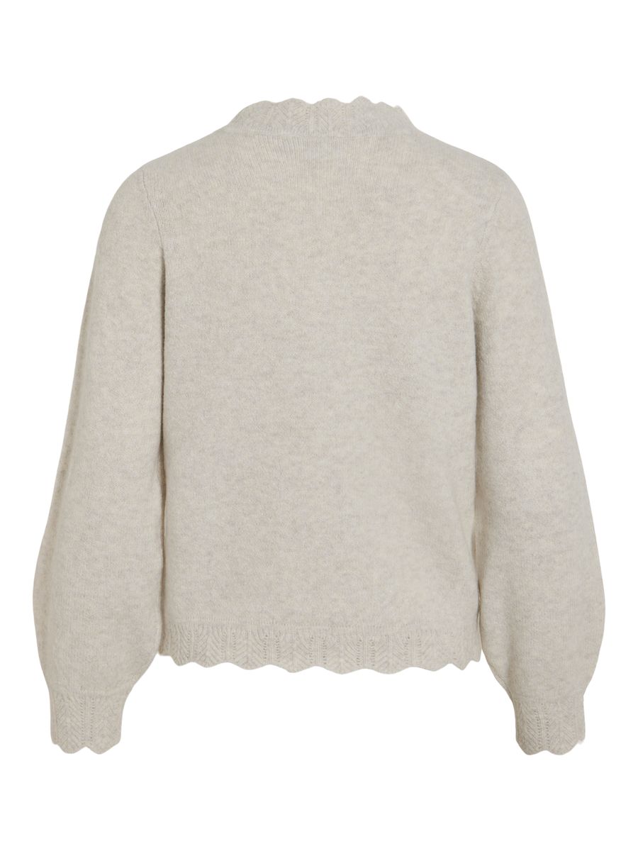 VINIKOLINA O-NECK L/S KNIT TOP - NOOS
