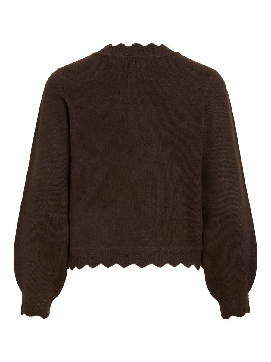 VINIKOLINA O-NECK L/S KNIT TOP - NOOS