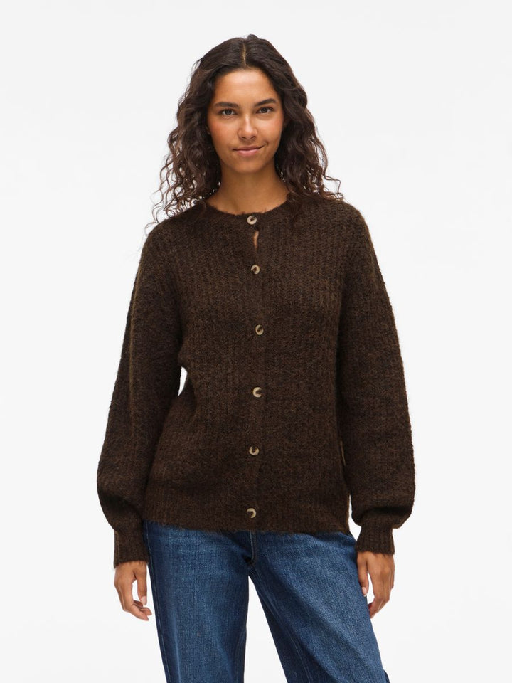 VILAMPE O-NECK L/S KNIT CARDIGAN-NOOS