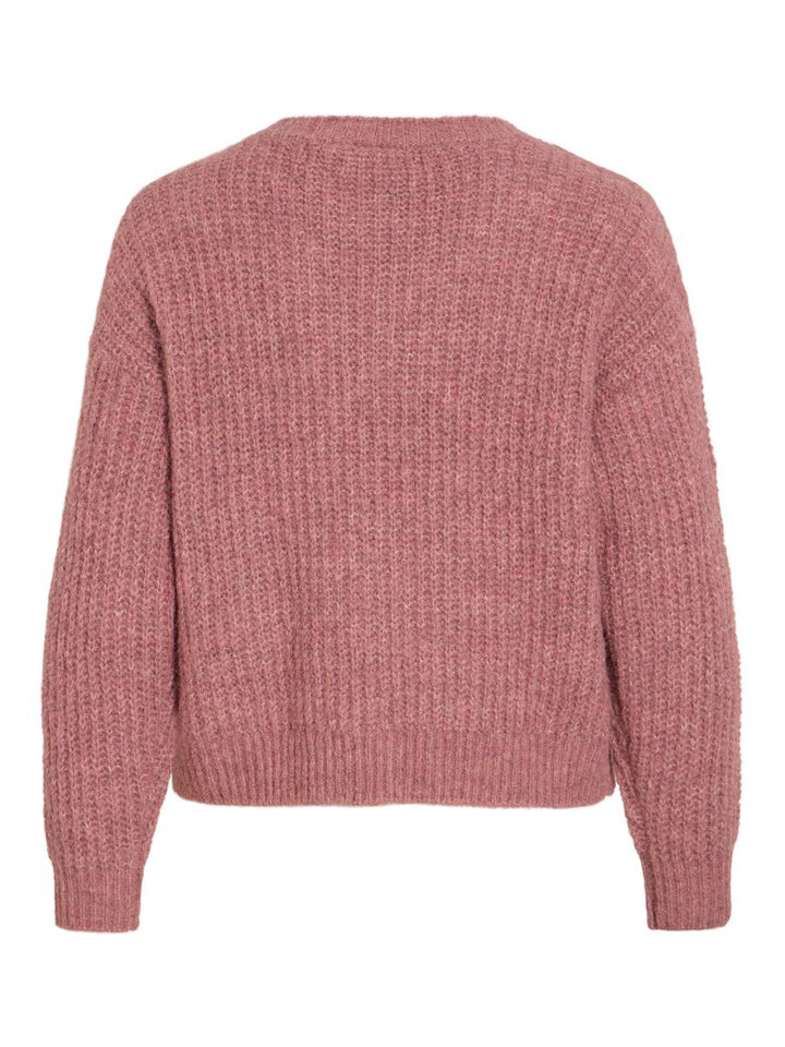 VILAMPE V-NECK L/S KNIT TOP-NOOS