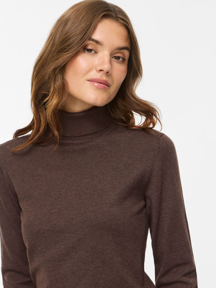 VIMALU ROLLNECK L/S KNIT TOP NOOS