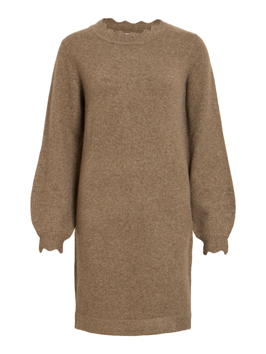 VINIKOLINA O-NECK L/S KNIT DRESS - NOOS