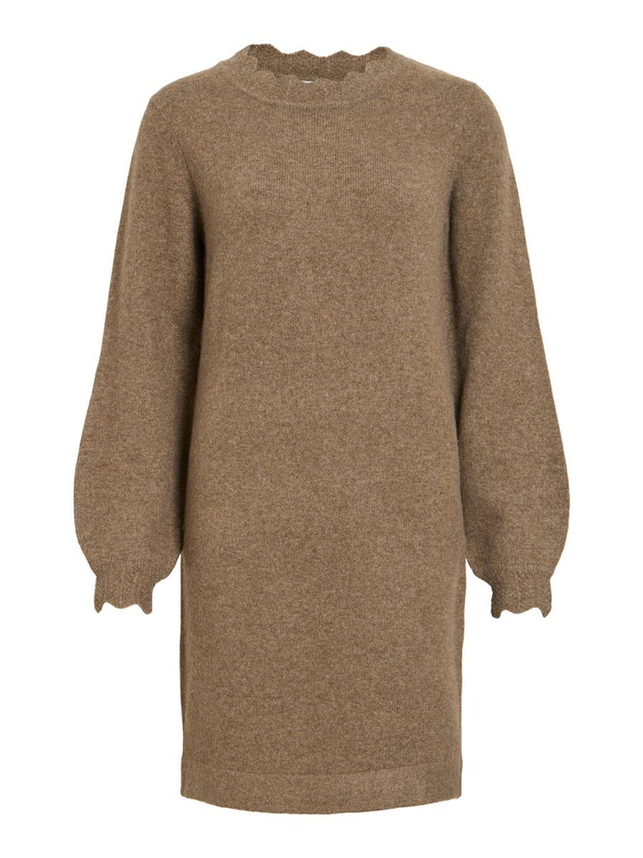 VINIKOLINA O-NECK L/S KNIT DRESS - NOOS