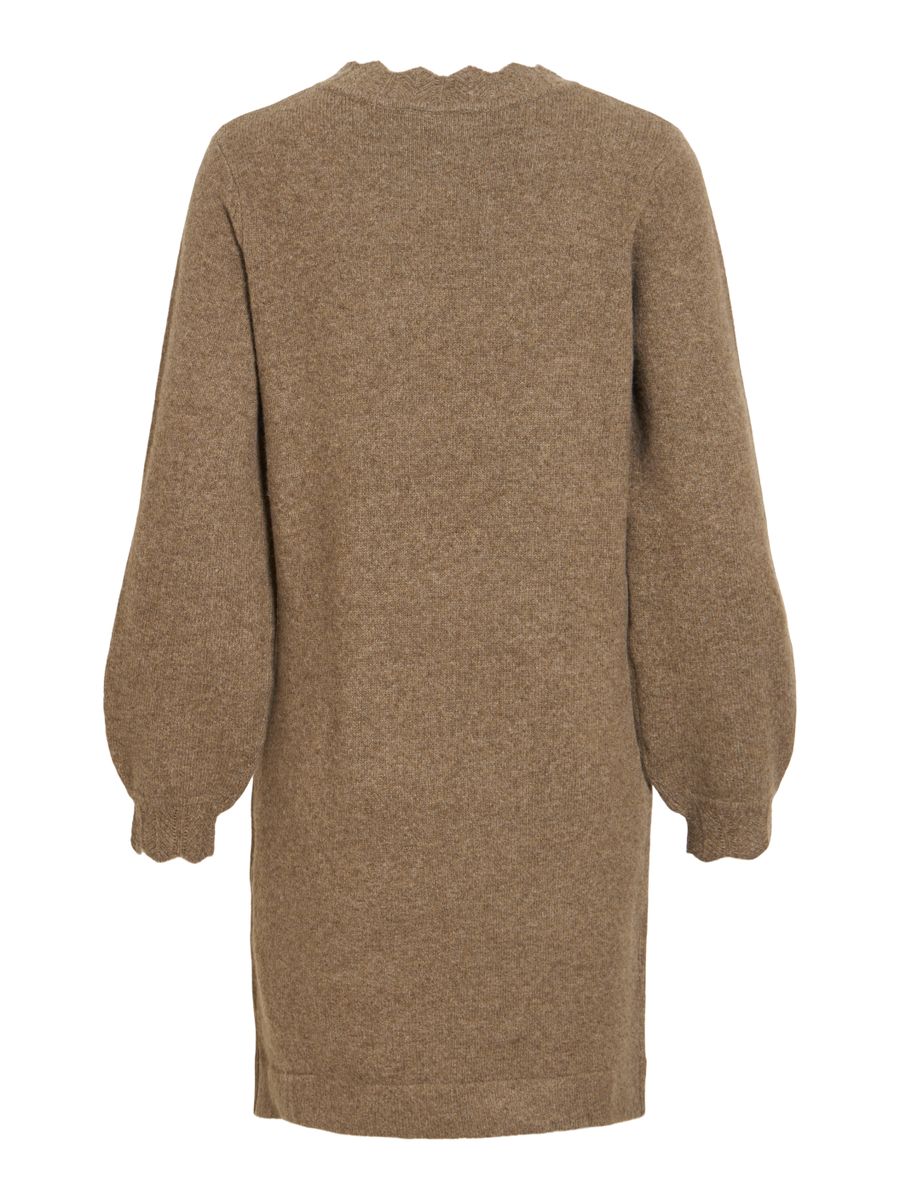 VINIKOLINA O-NECK L/S KNIT DRESS - NOOS