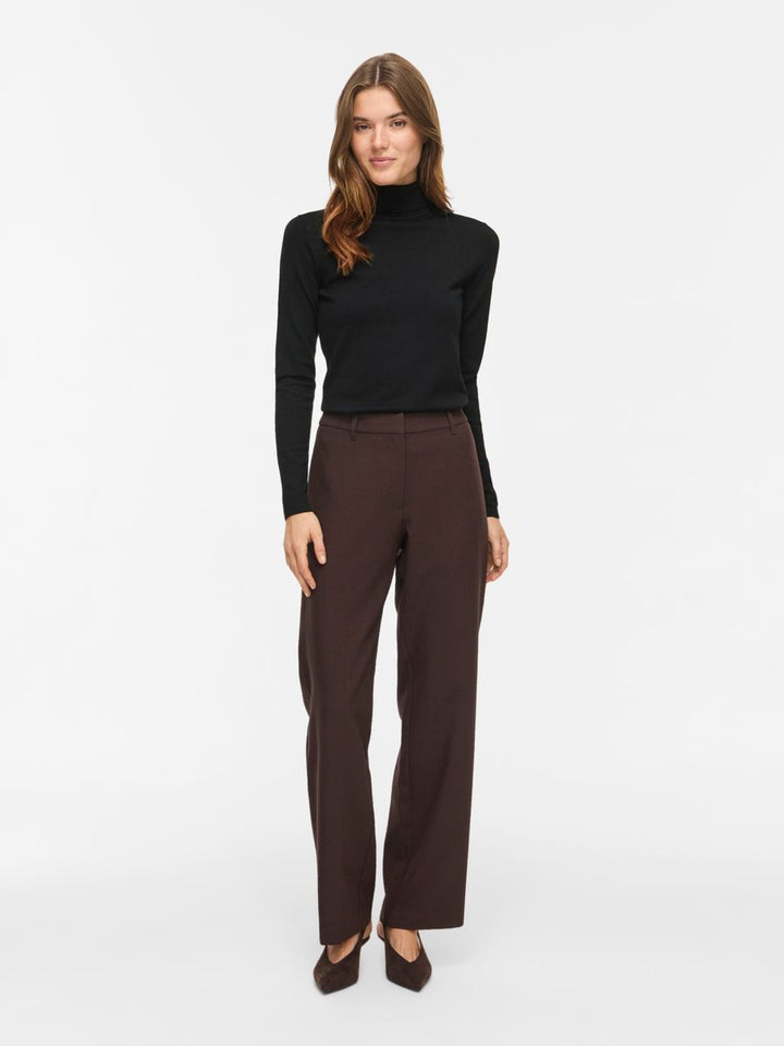 VIMALU ROLLNECK L/S KNIT TOP NOOS