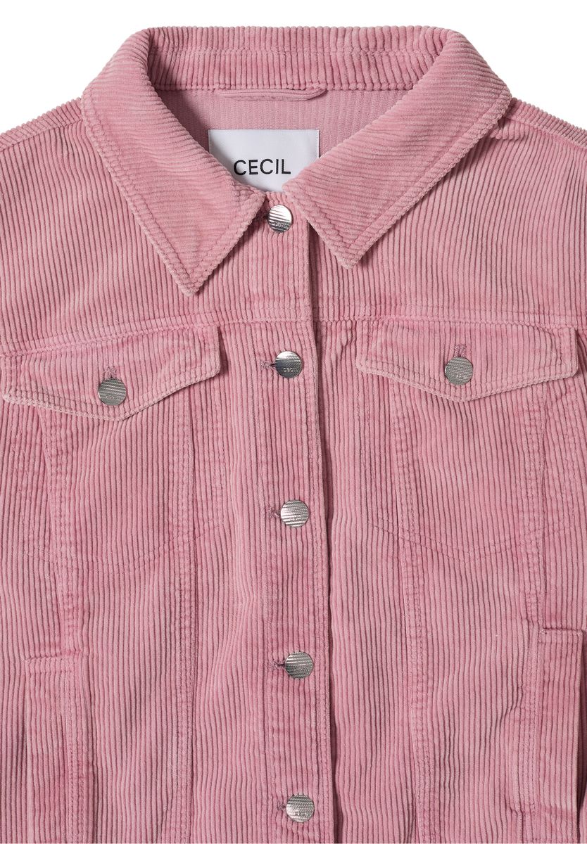 Cord-Overshirt im Washed-Look