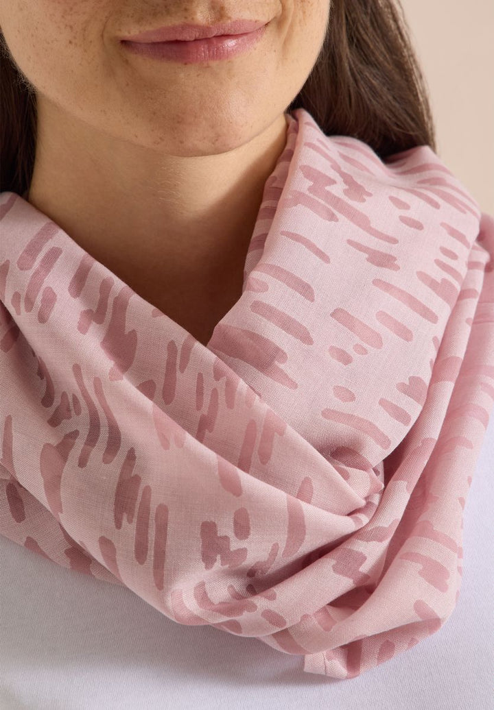 Loop-Schal im Ausbrenner-Look