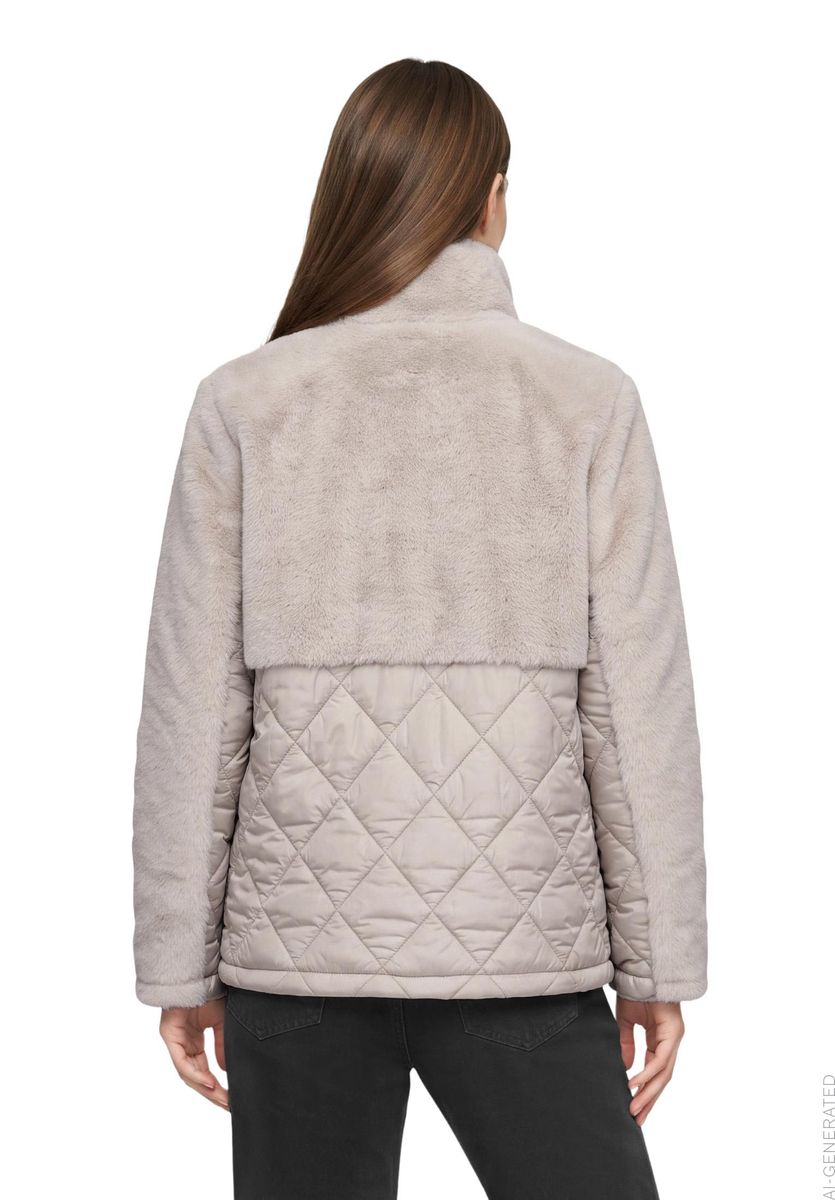 Plüschjacke